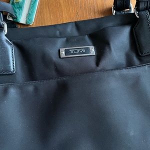 Black Tumi work bag.  Like new